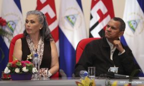 Daniel y Rosario presiden Homenaje al Comandante Tomás Borge Martínez