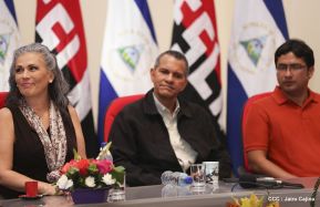 Daniel y Rosario presiden Homenaje al Comandante Tomás Borge Martínez