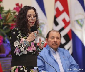 Daniel y Rosario presiden Homenaje al Comandante Tomás Borge Martínez