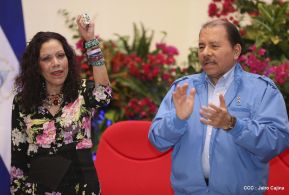 Daniel y Rosario presiden Homenaje al Comandante Tomás Borge Martínez