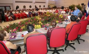 Daniel y Rosario presiden Homenaje al Comandante Tomás Borge Martínez