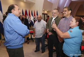 Daniel y Rosario presiden Homenaje al Comandante Tomás Borge Martínez