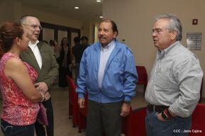 Daniel y Rosario presiden Homenaje al Comandante Tomás Borge Martínez