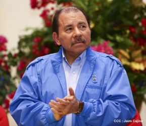 Daniel y Rosario presiden Homenaje al Comandante Tomás Borge Martínez