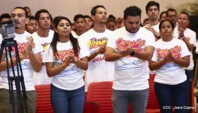 Daniel y Rosario presiden Homenaje al Comandante Tomás Borge Martínez