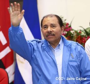 Daniel y Rosario presiden Homenaje al Comandante Tomás Borge Martínez