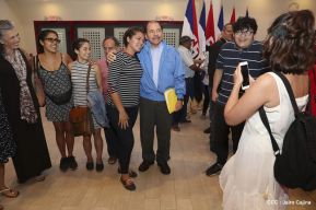 Daniel y Rosario presiden Homenaje al Comandante Tomás Borge Martínez