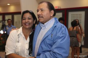 Daniel y Rosario presiden Homenaje al Comandante Tomás Borge Martínez