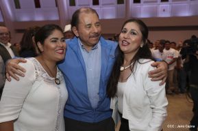 Daniel y Rosario presiden Homenaje al Comandante Tomás Borge Martínez