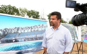 Inicia construcción de piscinas olímpicas en el Parque Luis Alfonso Velásquez Flores