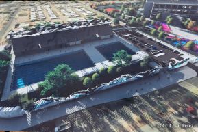 Inicia construcción de piscinas olímpicas en el Parque Luis Alfonso Velásquez Flores