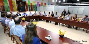 Presidente Daniel sostiene reunión con Grupo Regional Lafise 
