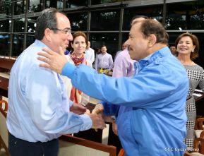 Presidente Daniel sostiene reunión con Grupo Regional Lafise 