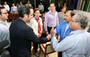 Presidente Daniel sostiene reunión con Grupo Regional Lafise 