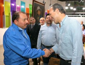 Presidente Daniel sostiene reunión con Grupo Regional Lafise 