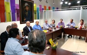 Presidente Daniel sostiene reunión con Grupo Regional Lafise 