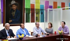 Presidente Daniel sostiene reunión con Grupo Regional Lafise 