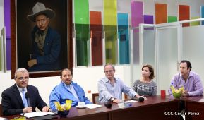 Presidente Daniel sostiene reunión con Grupo Regional Lafise 