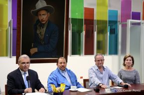 Presidente Daniel sostiene reunión con Grupo Regional Lafise 