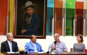 Presidente Daniel sostiene reunión con Grupo Regional Lafise 