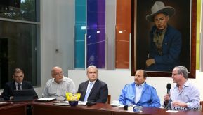 Presidente Daniel sostiene reunión con Grupo Regional Lafise 