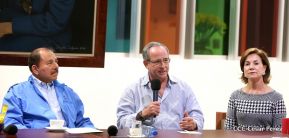 Presidente Daniel sostiene reunión con Grupo Regional Lafise 