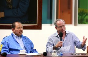 Presidente Daniel sostiene reunión con Grupo Regional Lafise 