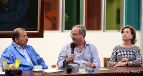 Presidente Daniel sostiene reunión con Grupo Regional Lafise 