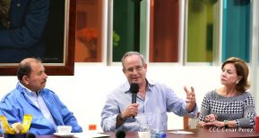 Presidente Daniel sostiene reunión con Grupo Regional Lafise 