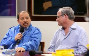 Presidente Daniel sostiene reunión con Grupo Regional Lafise 