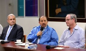 Presidente Daniel sostiene reunión con Grupo Regional Lafise 