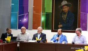Presidente Daniel sostiene reunión con Grupo Regional Lafise 