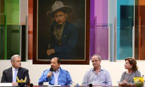 Presidente Daniel sostiene reunión con Grupo Regional Lafise 