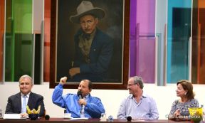 Presidente Daniel sostiene reunión con Grupo Regional Lafise 