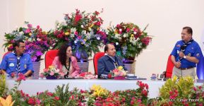 Daniel y Rosario presiden conmemoración del 100 aniversario del Movimiento Scout en Nicaragua