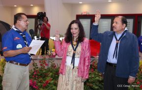 Daniel y Rosario presiden conmemoración del 100 aniversario del Movimiento Scout en Nicaragua