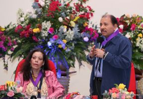 Daniel y Rosario presiden conmemoración del 100 aniversario del Movimiento Scout en Nicaragua