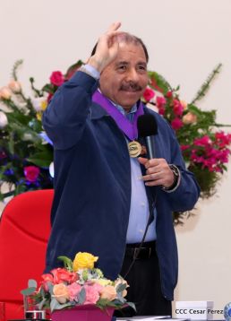 Daniel y Rosario presiden conmemoración del 100 aniversario del Movimiento Scout en Nicaragua