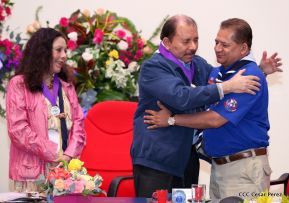 Daniel y Rosario presiden conmemoración del 100 aniversario del Movimiento Scout en Nicaragua
