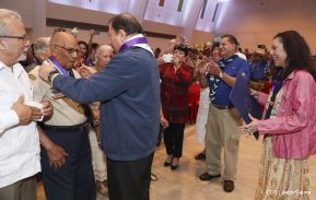 Daniel y Rosario presiden conmemoración del 100 aniversario del Movimiento Scout en Nicaragua
