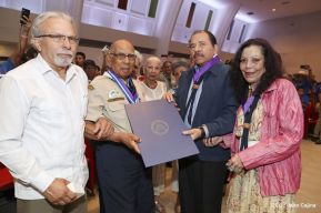 Daniel y Rosario presiden conmemoración del 100 aniversario del Movimiento Scout en Nicaragua