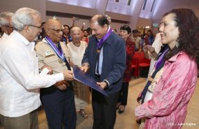 Daniel y Rosario presiden conmemoración del 100 aniversario del Movimiento Scout en Nicaragua