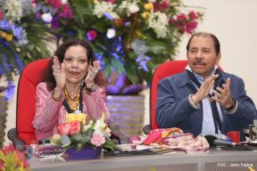 Daniel y Rosario presiden conmemoración del 100 aniversario del Movimiento Scout en Nicaragua