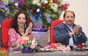 Daniel y Rosario presiden conmemoración del 100 aniversario del Movimiento Scout en Nicaragua