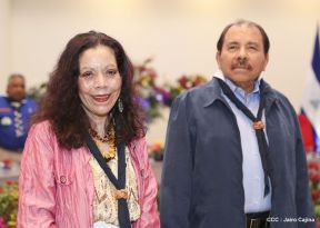 Daniel y Rosario presiden conmemoración del 100 aniversario del Movimiento Scout en Nicaragua