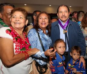 Daniel y Rosario presiden conmemoración del 100 aniversario del Movimiento Scout en Nicaragua