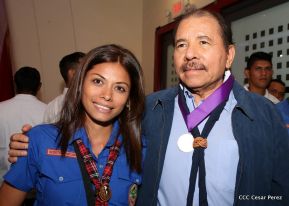 Daniel y Rosario presiden conmemoración del 100 aniversario del Movimiento Scout en Nicaragua