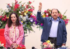 Daniel y Rosario presiden conmemoración del 100 aniversario del Movimiento Scout en Nicaragua