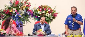 Daniel y Rosario presiden conmemoración del 100 aniversario del Movimiento Scout en Nicaragua