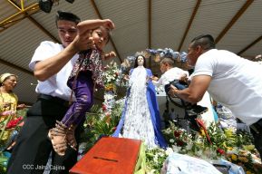 Nicaragua celebra 37 años de la aparición de la Virgen de Cuapa